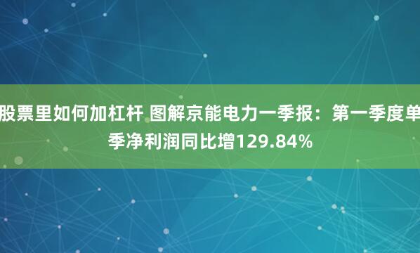 股票里如何加杠杆 图解京能电力一季报：第一季度单季净利润同比增129.84%